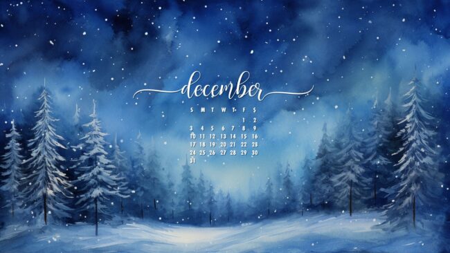 December Calendar Wallpaper 40