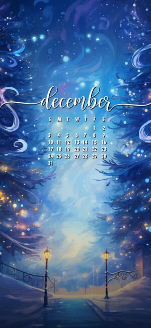 December Phone Calendar Wallpaper 46