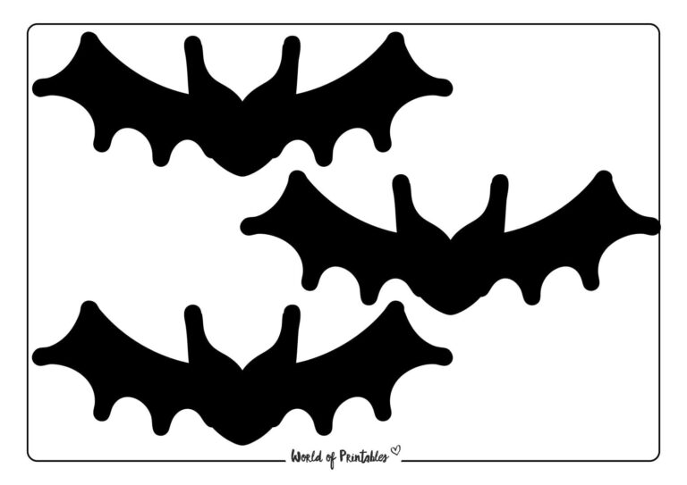 Bat Templates - World of Printables