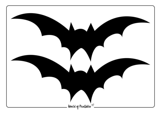 Free Bat Template