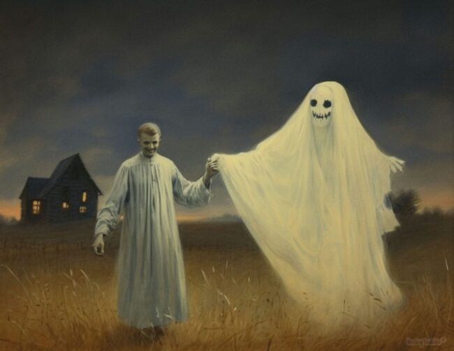 Fun Ghost Halloween Print