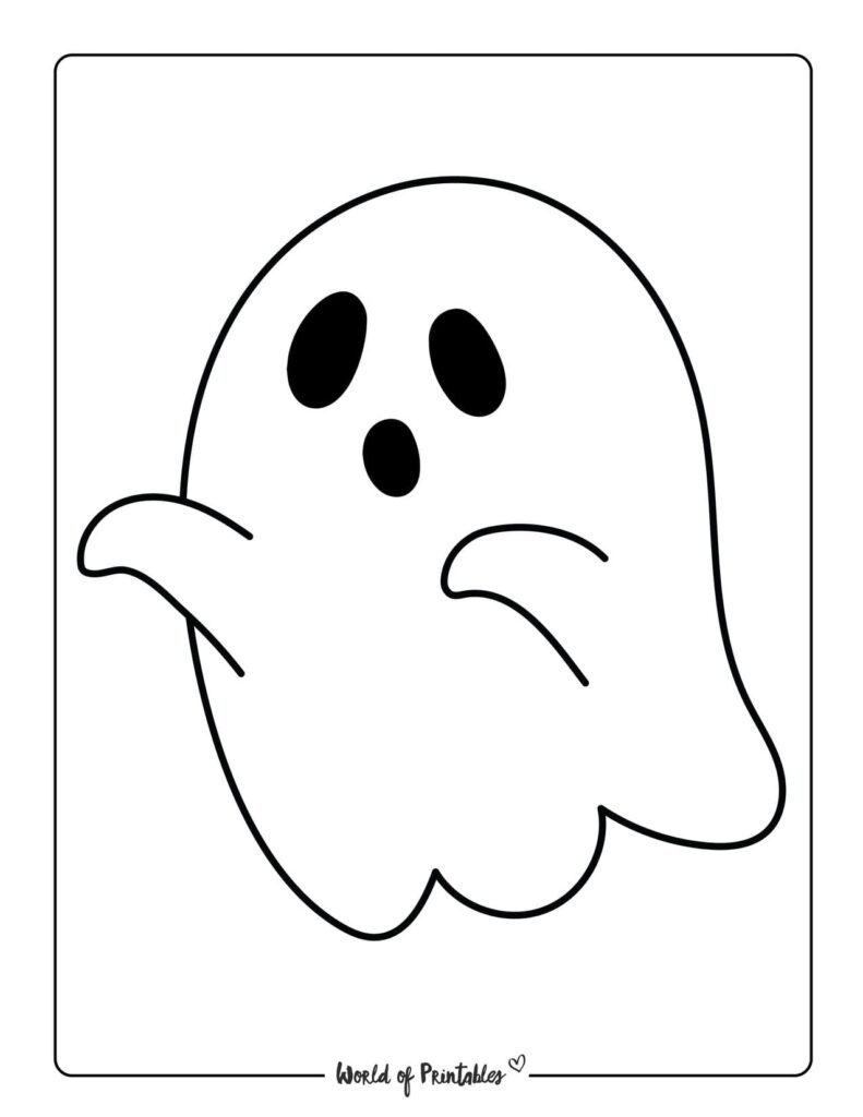 Ghost Printables - World of Printables