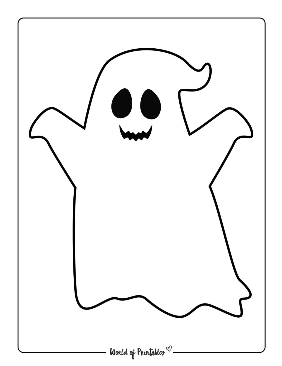 Ghost Printables - World of Printables