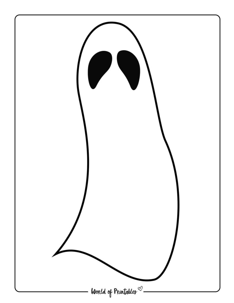 Ghost Printables World of Printables
