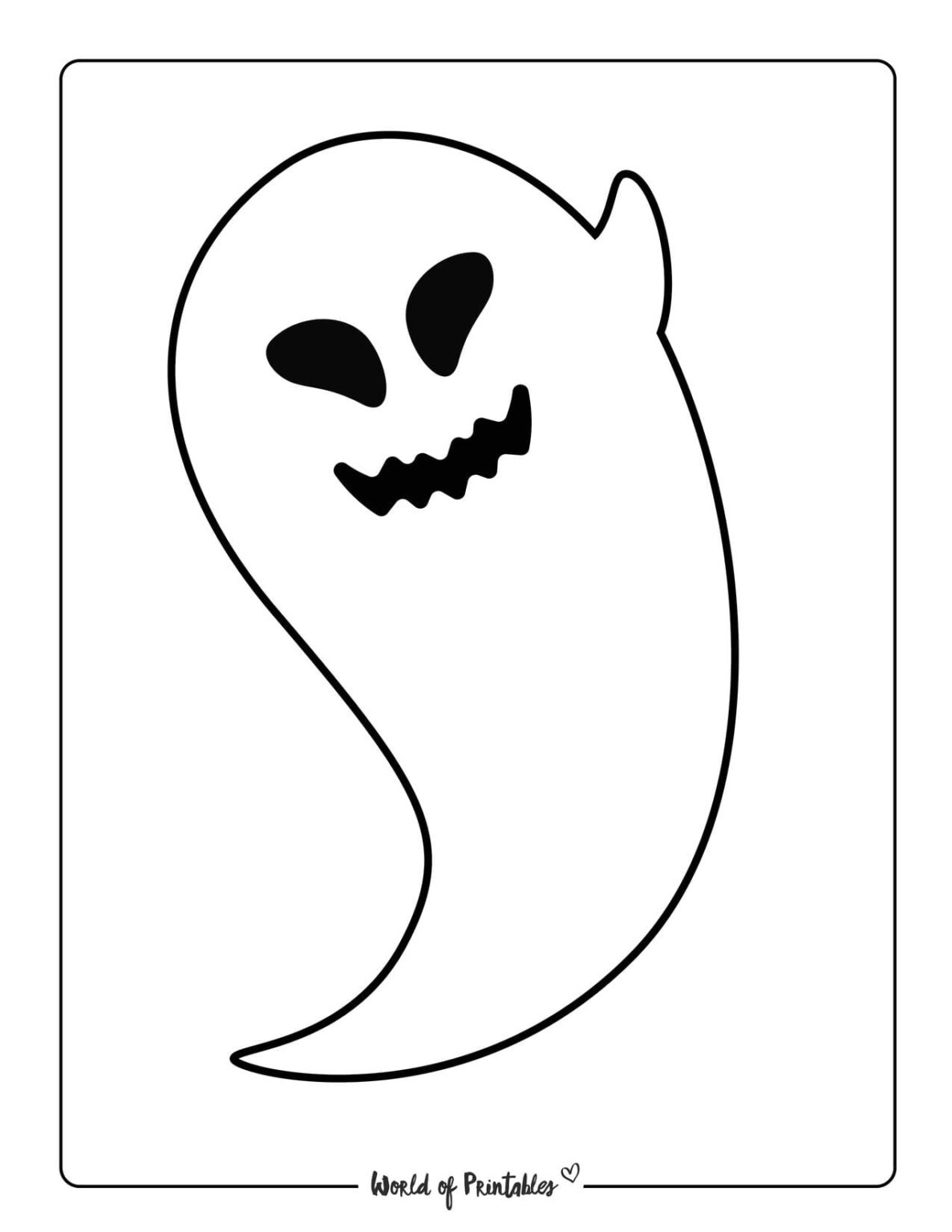 Ghost Printables - World of Printables