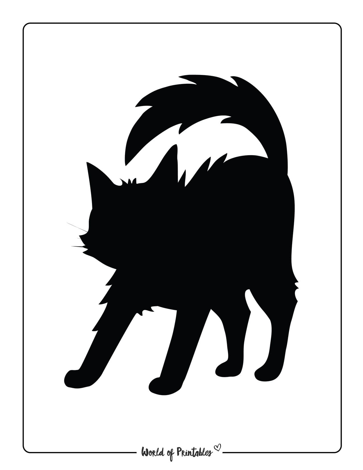 Black Cat Template Black Cat Template