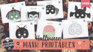 Halloween Mask Printables - World of Printables