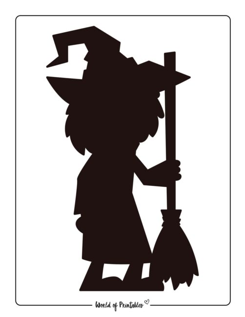 Halloween Witch Printable 30