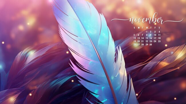 November Calendar Wallpaper