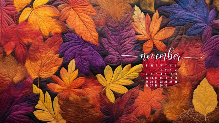 November Calendar Wallpaper | 80 Best Desktop & Phone Backgrounds