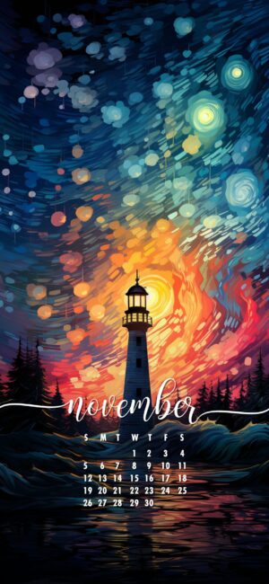 November Phone Calendar Wallpaper 27