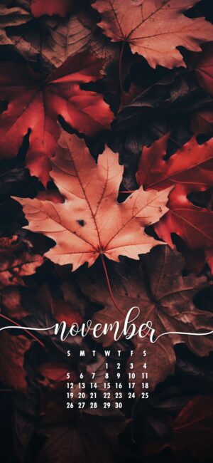 November Phone Wallpaper Autumn