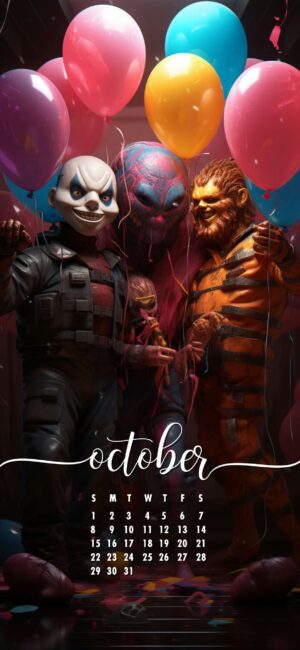 October Phone Wallpaper Scary Halloween