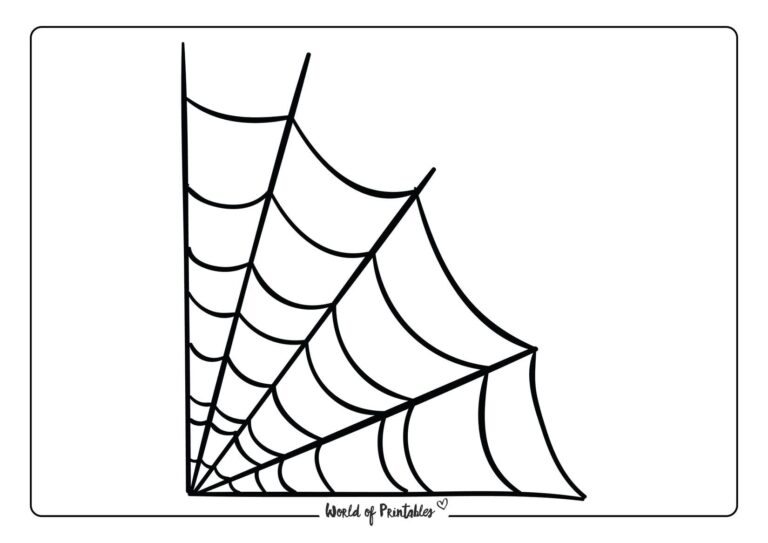 Spiderweb Printables World Of Printables