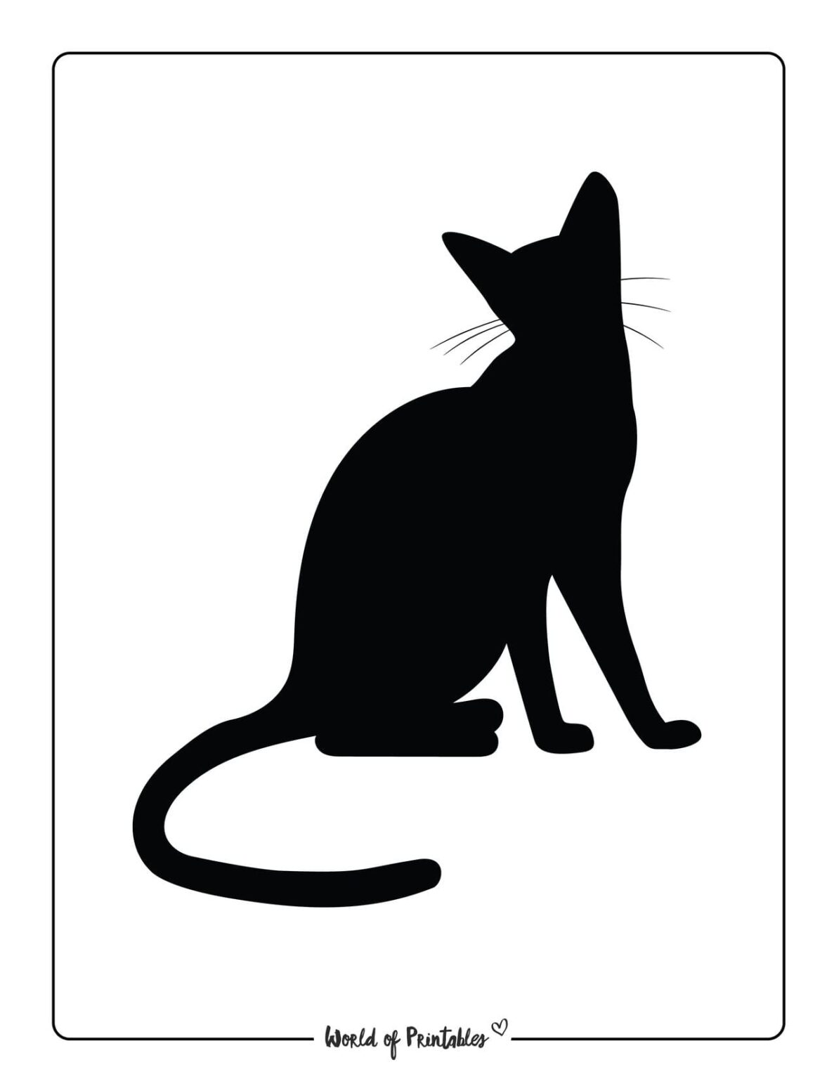 Black Cat Printables World of Printables Black Cat Printables World of Printables
