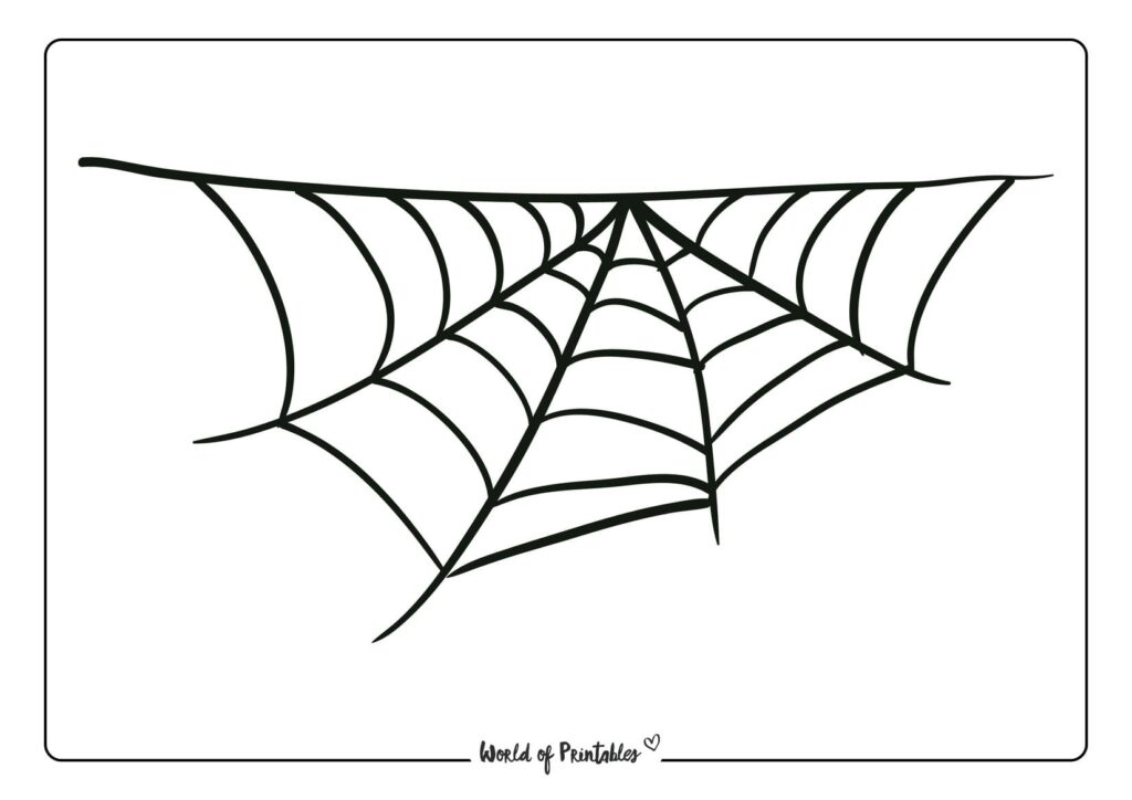 Spiderweb Printables - World of Printables