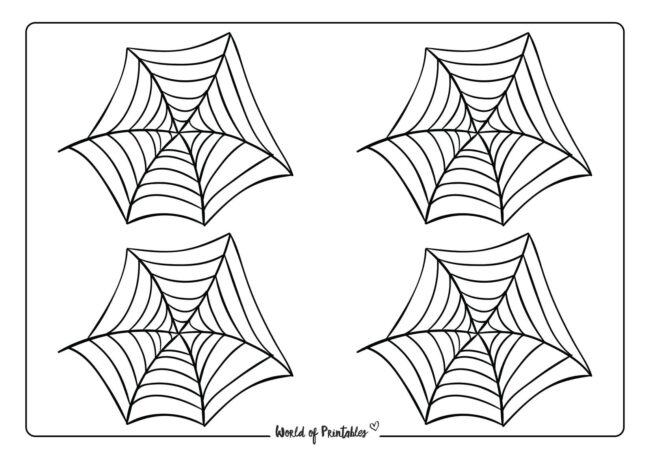 Spiderweb Printable 20