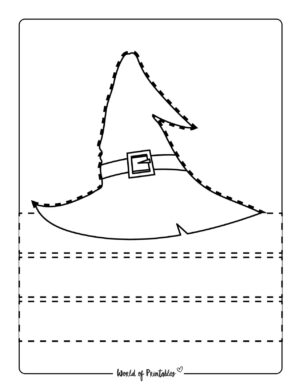 Witch Hat Printables - World of Printables
