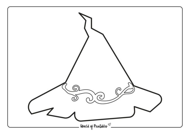 Witch Hat Printable 6