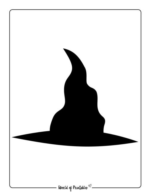 Witch Hat Template Printable 25