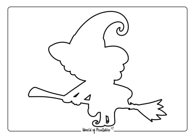 Witch Printable 4