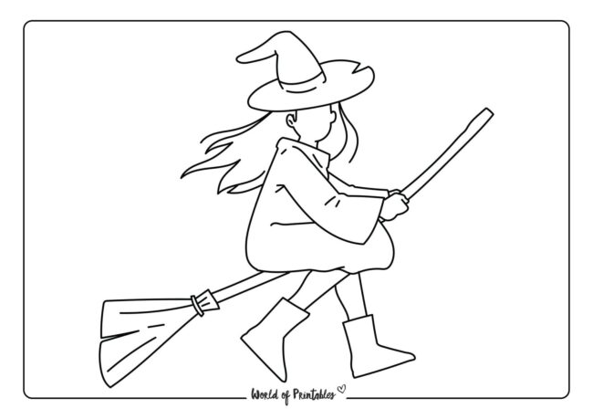 Witch Printable 6