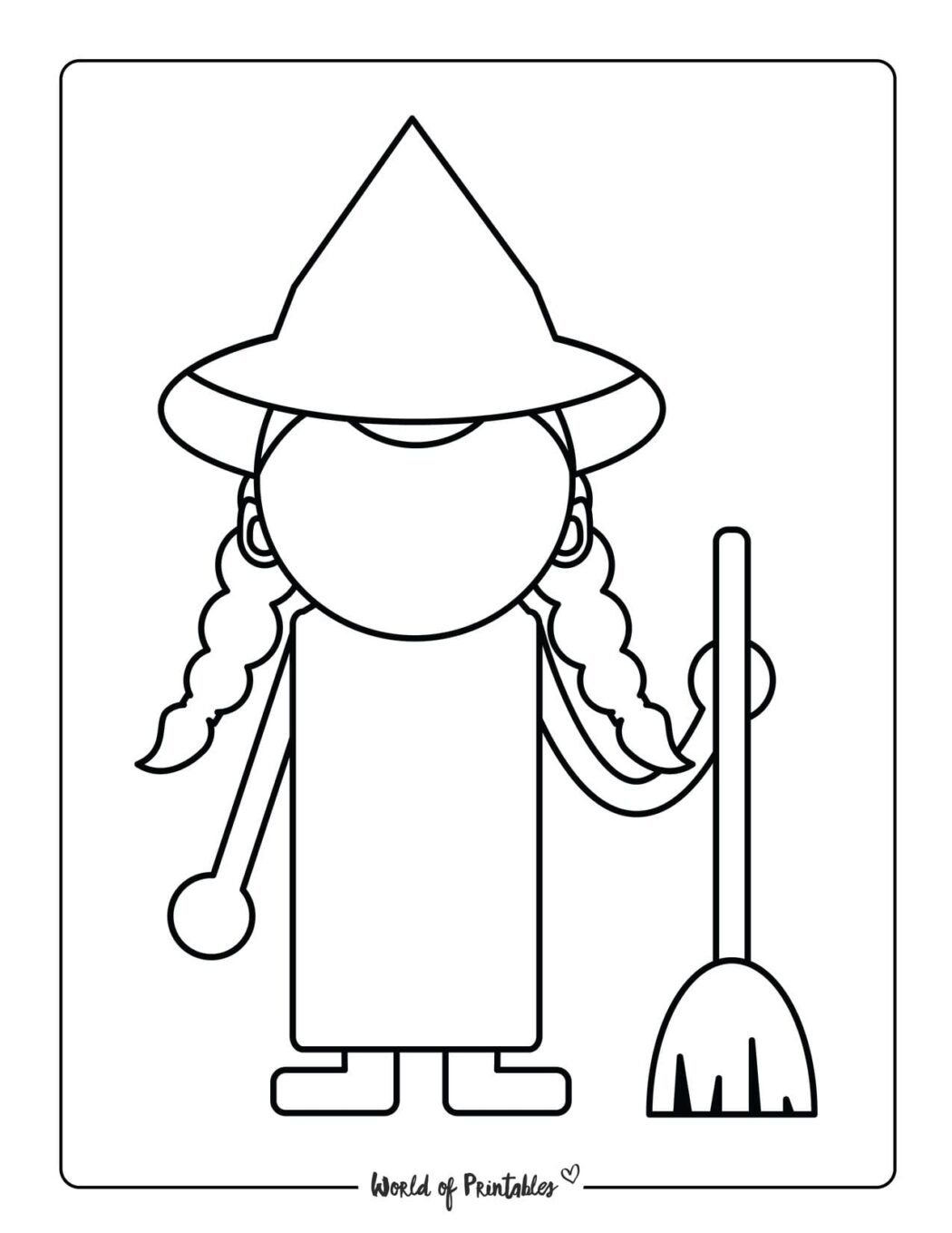 Witch Printable - World of Printables