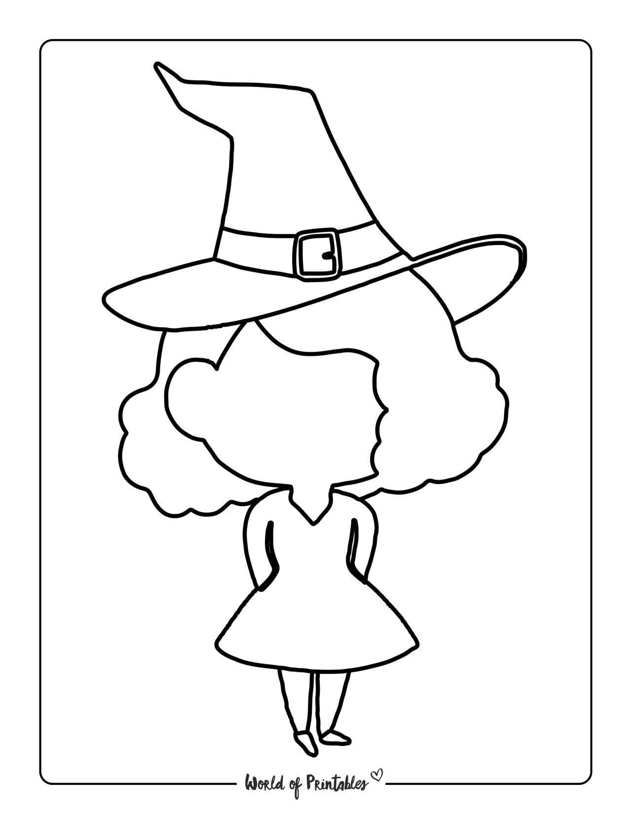 Witch Printable - World of Printables