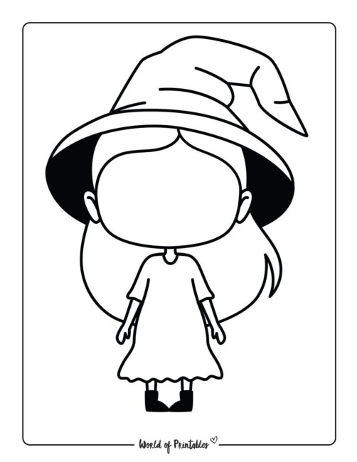 Witch Template 4