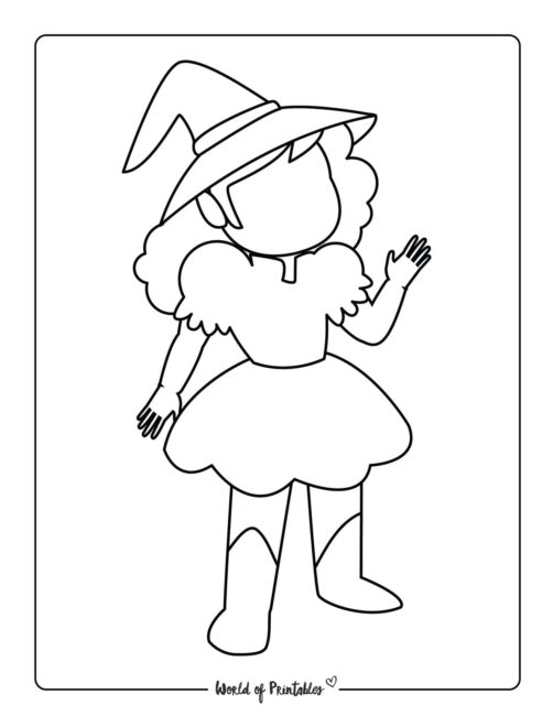 Witch Template 9
