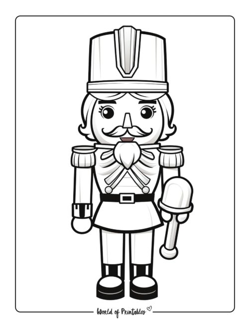 Christmas Nutcracker Coloring Pages 104