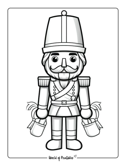 Christmas Nutcracker Coloring Pages 107