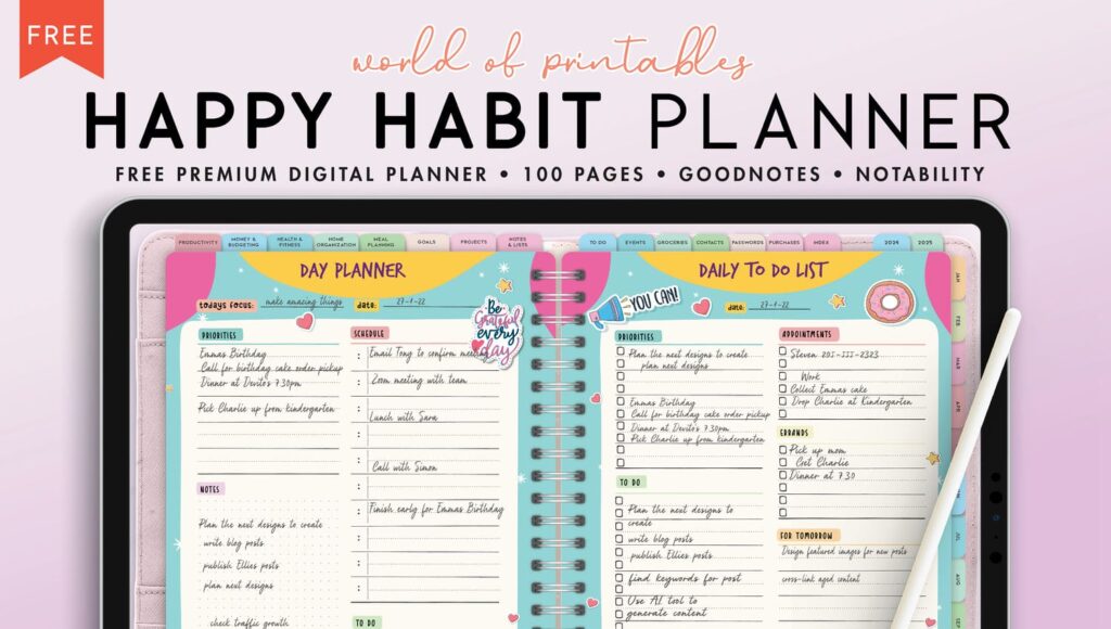 Digital Happy Planner