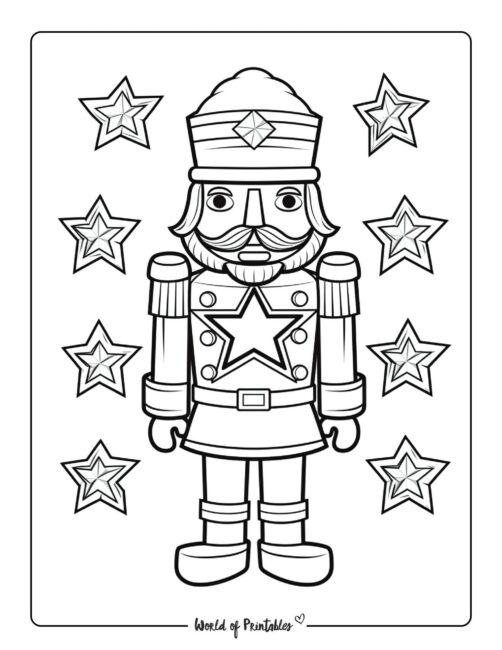 Free Nutcracker Coloring Pages to Print 100