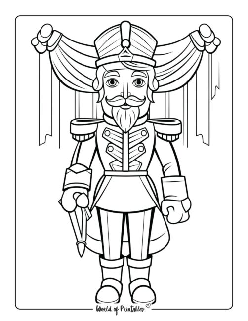 Free Nutcracker Coloring Pages to Print