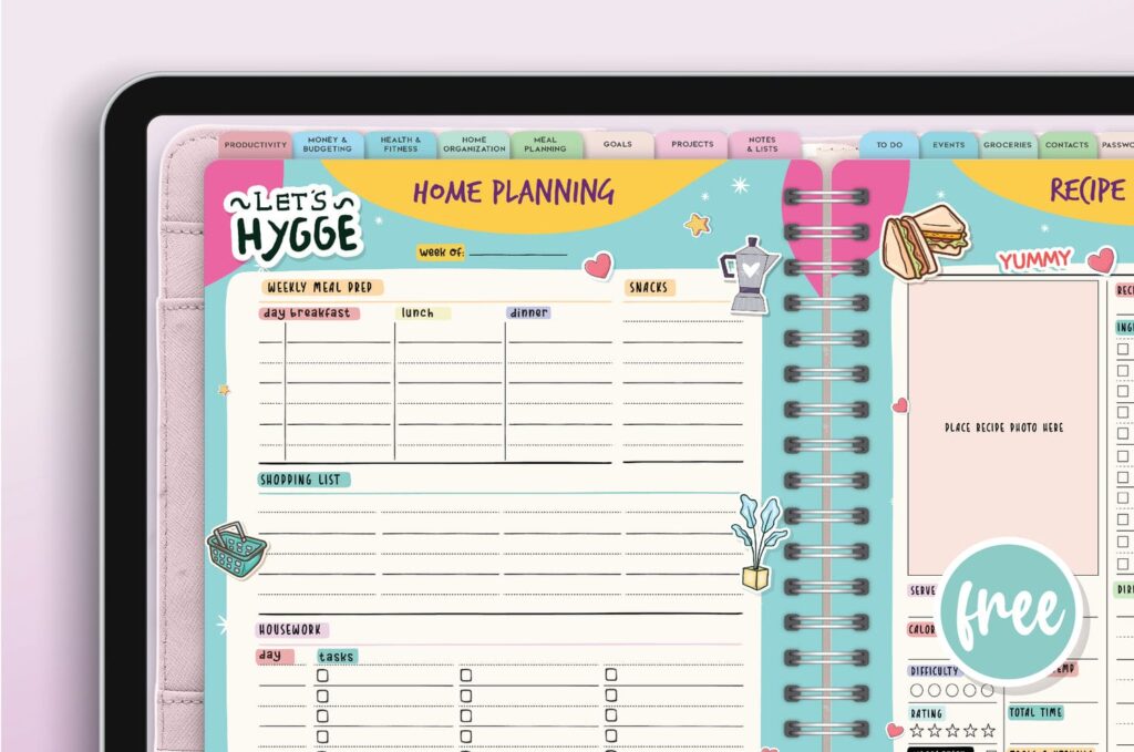 Happy Habit Family Planner