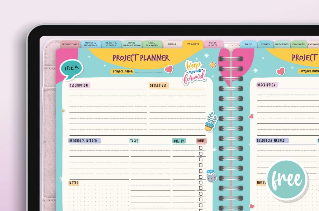 Happy Habit Project Planner