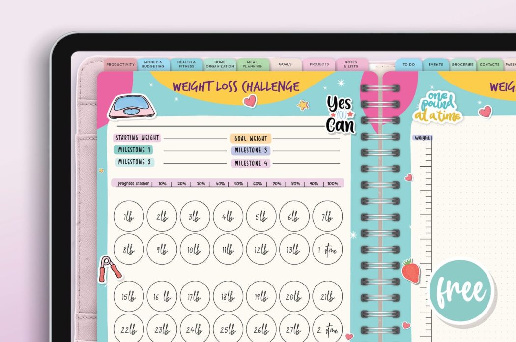 Happy Habit Planner | Free Digital Planner - World of Printables