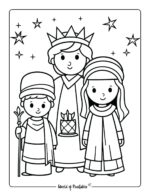 Nativity Coloring Pages - World of Printables