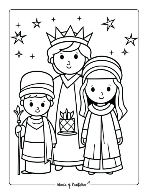 Nativity Coloring Sheet 31