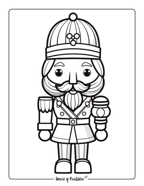 Nutcracker Coloring Pages to Prints to Print 112