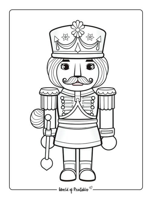 Nutcracker Coloring Pages to Prints to Print 113