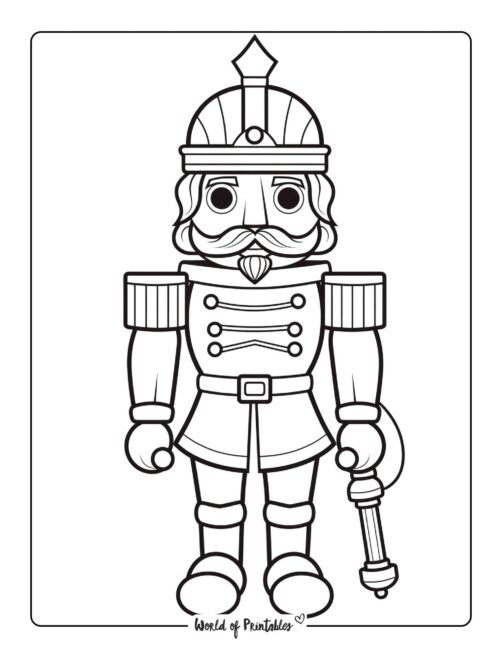 Nutcracker Coloring Pages to Prints to Print 116