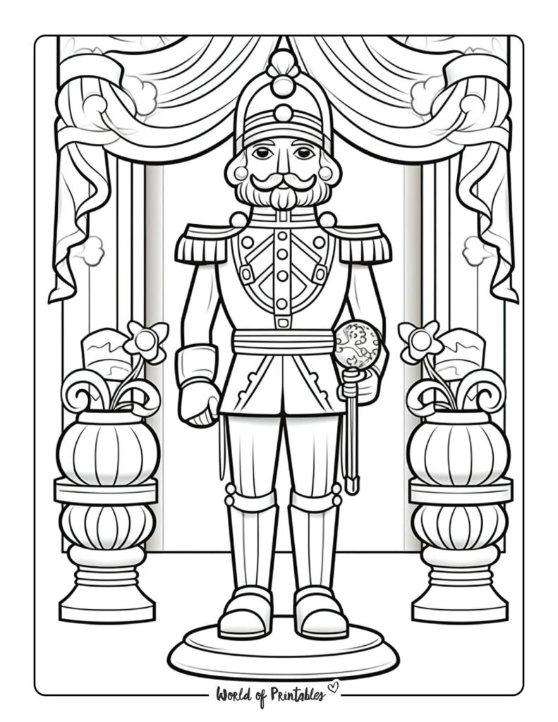 Nutcracker Coloring Pages - World of Printables