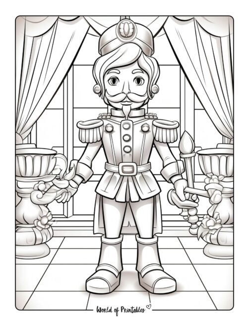 Nutcracker Printable Coloring Pages