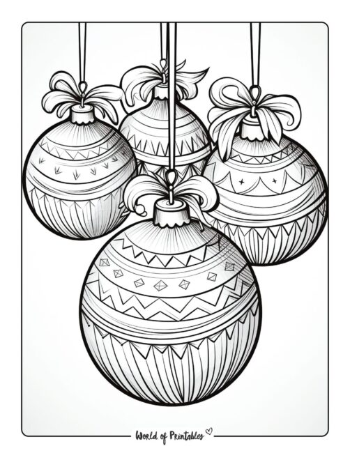 Ornament Coloring Page 27