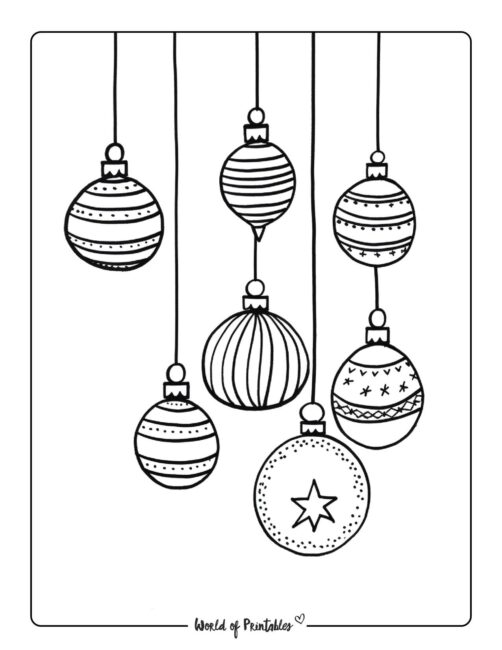 Ornament Coloring Page 75