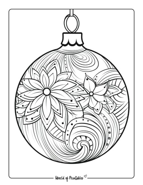Ornament Coloring Sheet 51