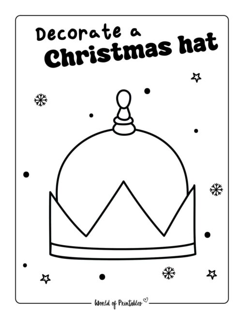 Activity Sheets for Christmas 6