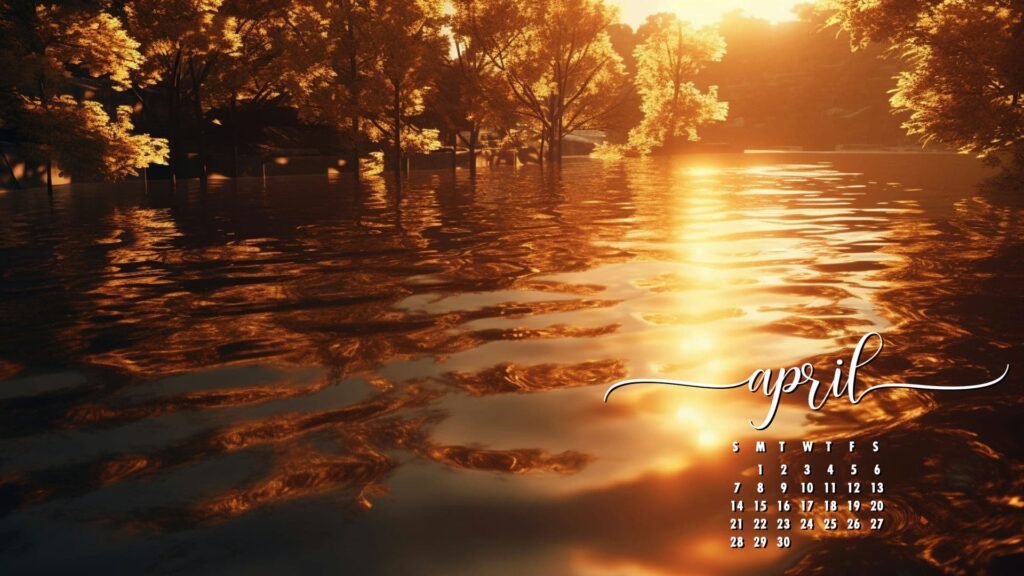 April Desktop Wallpaper 2024